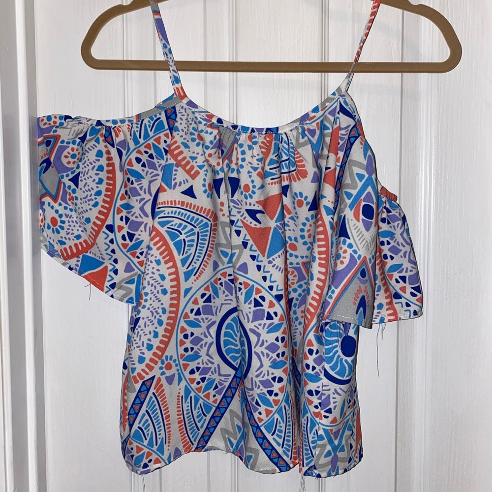 Off the shoulder top.